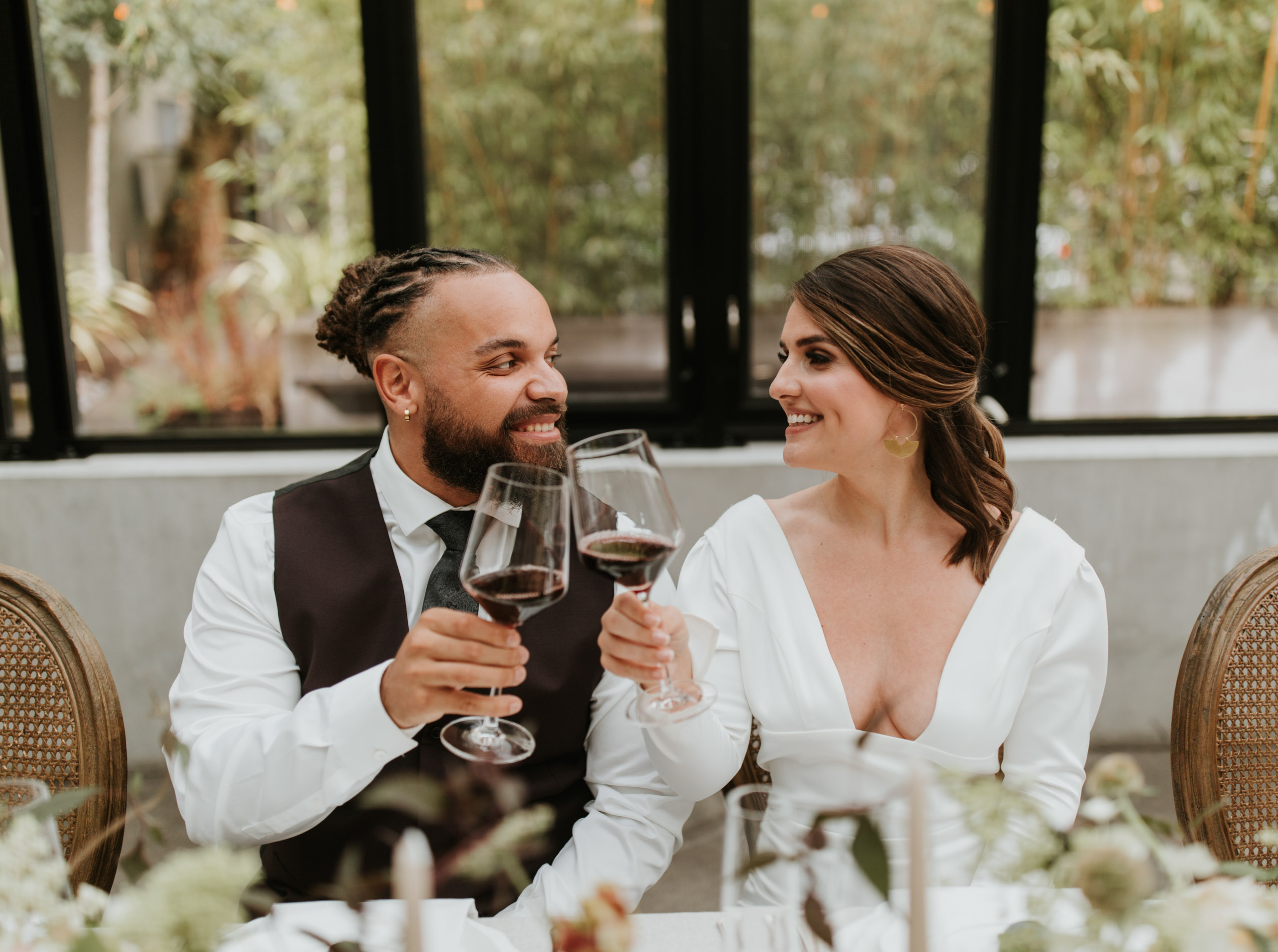 Intimate Wedding Inspiration Almquist Winery Seattle, WA