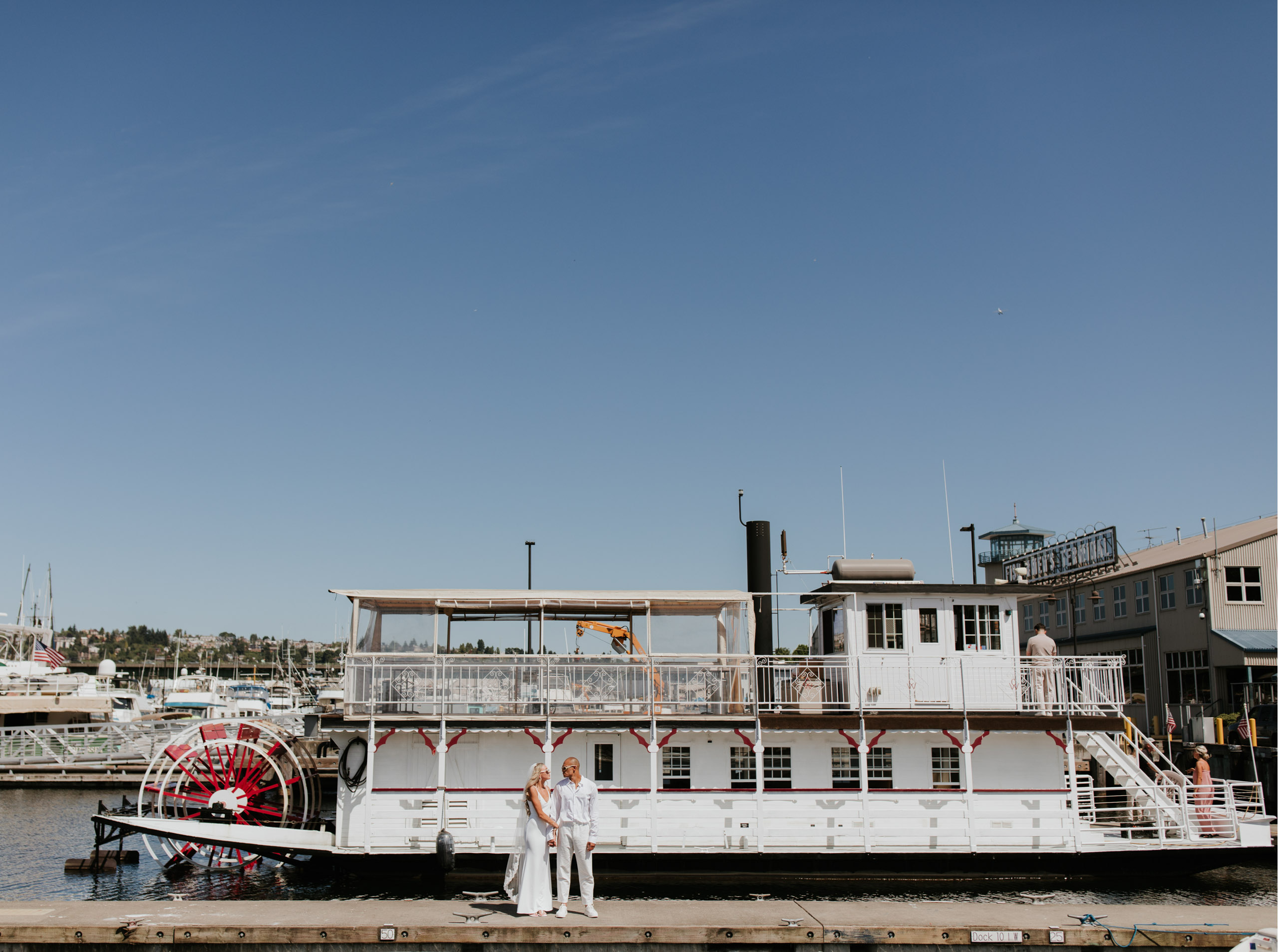 Intimate Wedding Aboard The Christine | Bellah + Yadder | Seattle, WA